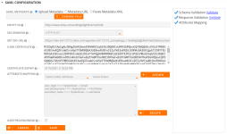 SAML Configuration